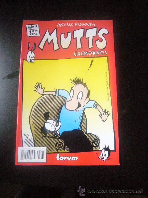 C&oacute;mics: MUTTS CACHORROS N&ordm; 2 FORUM 1999 PATRICK MCDONNELL ARX65 - Foto 1
