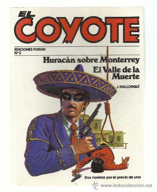 C&oacute;mics: NOVELA  EL COYOTE N&ordm; 2 EDICIONES FORUM   PULP OESTE VAQUEROS - Foto 1