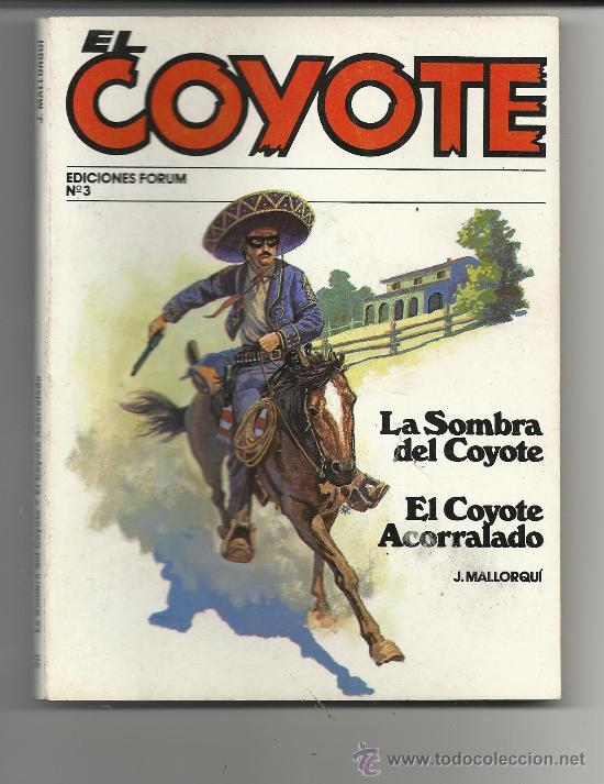 C&oacute;mics: NOVELA  EL COYOTE  N&ordm; 3 EDICIONES FORUM   PULP OESTE VAQUEROS - Foto 1