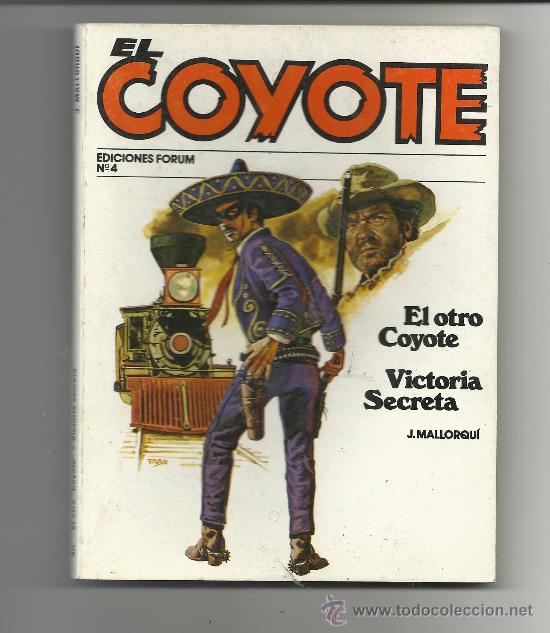 C&oacute;mics: NOVELA  EL COYOTE N&ordm; 4   EL OTRO COYOTE  PULP OESTE VAQUEROS - Foto 1