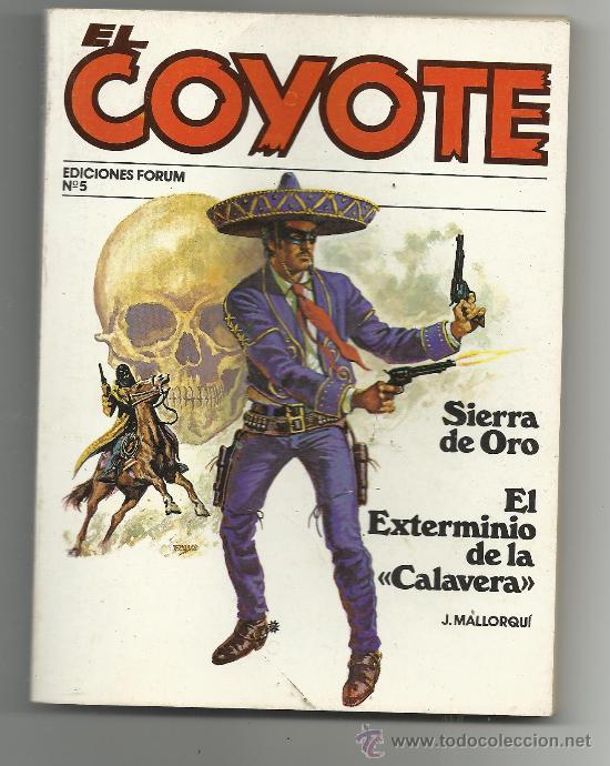 C&oacute;mics: NOVELA  EL COYOTE  N&ordm; 5  EDICIONES FORUM  PULP OESTE VAQUEROS - Foto 1