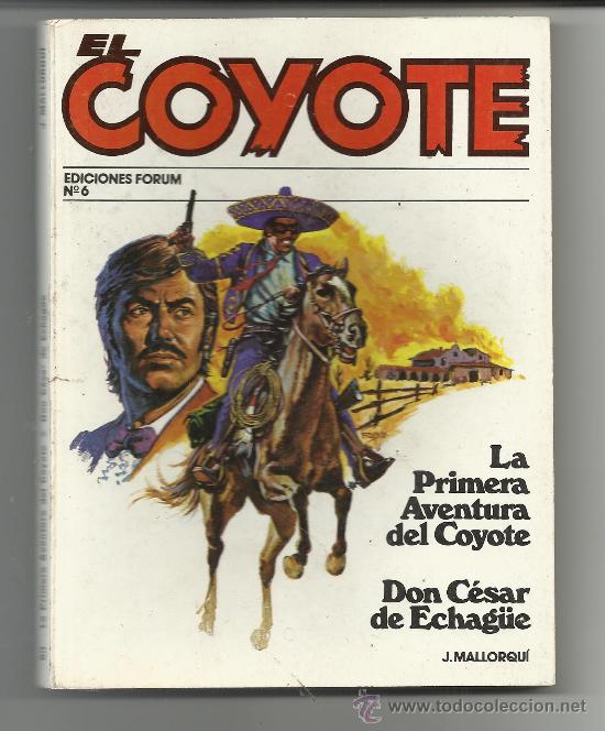 C&oacute;mics: NOVELA PULP O  EL COYOTE  N&ordm; 6  EDICIONES FORUM  OESTE VAQUEROS - Foto 1