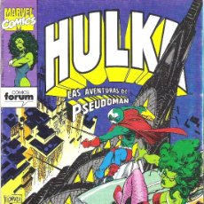Cómics: 1 COMIC - AÑO 1990 - Nº 11 - HULKA - LAS AVENTURAS DE PSEUDOMAN (EDITA FORUM - MARVEL). Lote 30784530