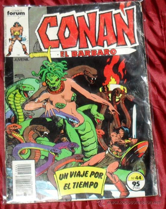 C&oacute;mics: CONAN el barbaro n&ordm; 44. COLOR. COMICS FORUM. 1983. - Foto 1