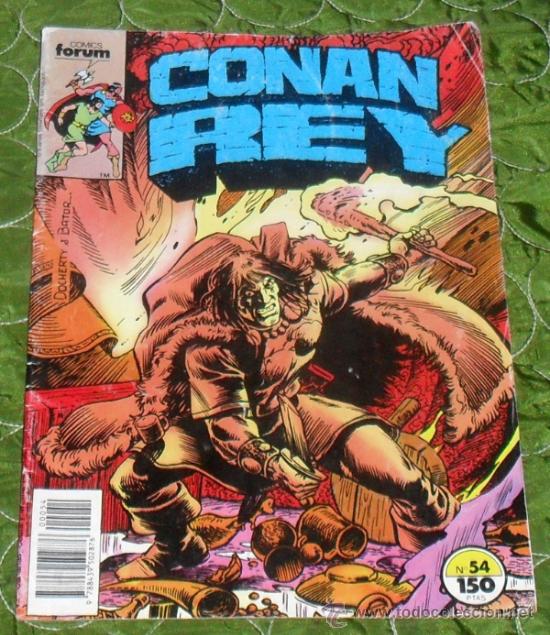 C&oacute;mics: CONAN REY n&ordm; 54. COMICS FORUM JUVENIL 1985 - Foto 1