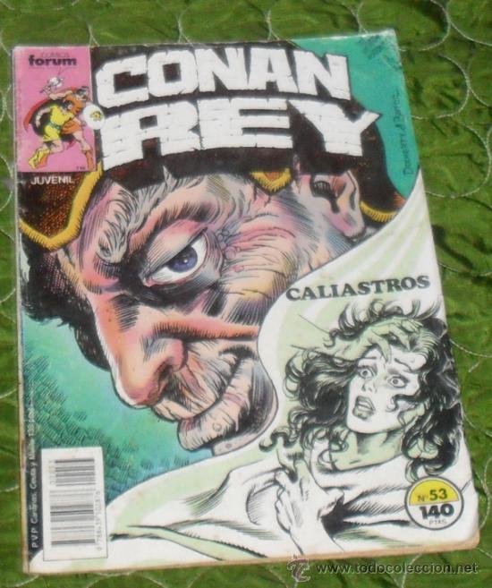 C&oacute;mics: CONAN REY n&ordm; 53 FORUM COMICS FORUM JUVENIL 1985 - Foto 1