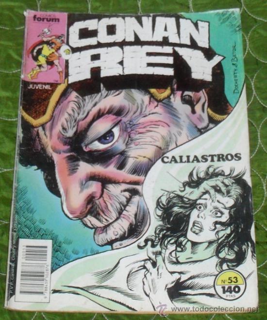 C&oacute;mics: CONAN REY n&ordm; 53. COMICS FORUM JUVENIL 1985 - Foto 1