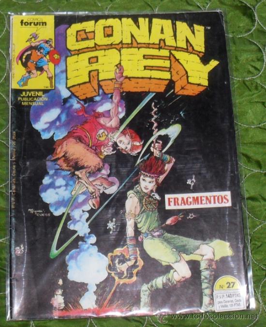 C&oacute;mics: CONAN REY n&ordm; 27 COMICS FORUM JUVENIL - Foto 1