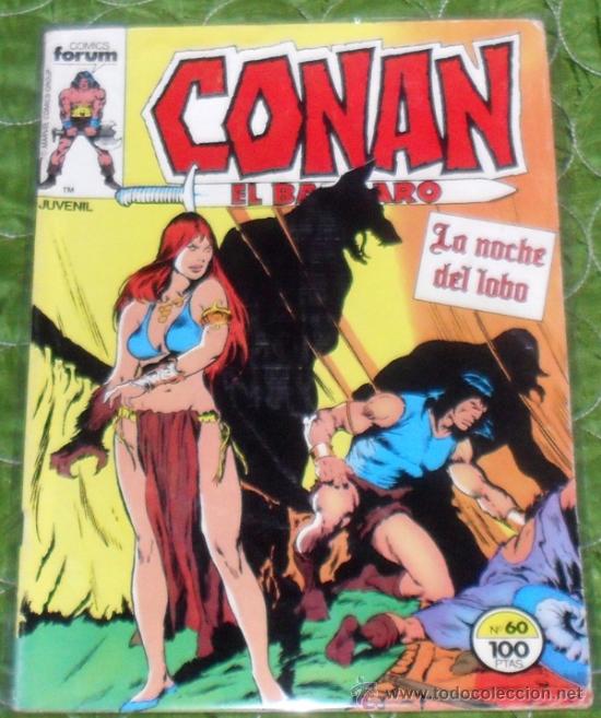 C&oacute;mics: CONAN el barbaro n&ordm; 60. COLOR. COMICS FORUM. 1983. - Foto 1