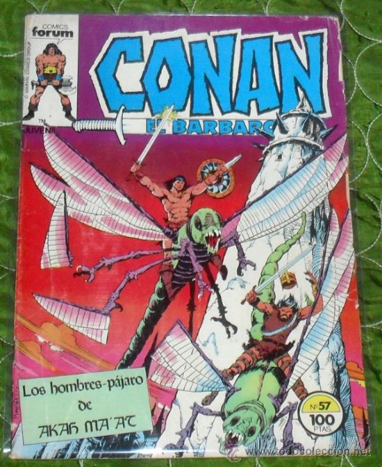 C&oacute;mics: CONAN el barbaro n&ordm; 57. COLOR. COMICS FORUM. 1983. - Foto 1