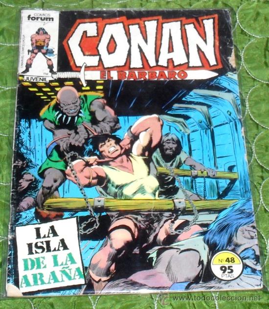 C&oacute;mics: CONAN el barbaro n&ordm; 48. COLOR. COMICS FORUM. 1983. - Foto 1