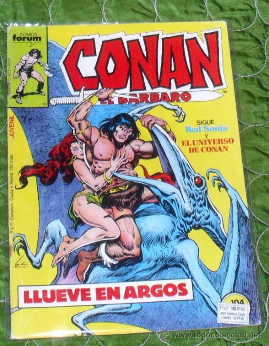 C&oacute;mics: CONAN el barbaro n&ordm; 104. COLOR. COMICS FORUM. - Foto 1