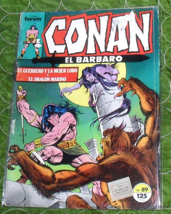 C&oacute;mics: CONAN el barbaro n&ordm; 89. COLOR. COMICS FORUM. - Foto 1