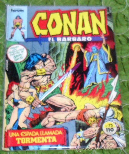 C&oacute;mics: CONAN el barbaro n&ordm; 75. COLOR. COMICS FORUM. EPISODIO BARRY SMITH - Foto 1