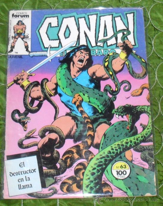C&oacute;mics: CONAN el barbaro n&ordm; 63. COLOR. COMICS FORUM - Foto 1
