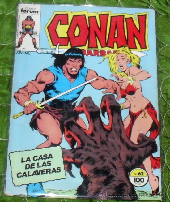 C&oacute;mics: CONAN el barbaro n&ordm; 62. COLOR. COMICS FORUM. - Foto 1