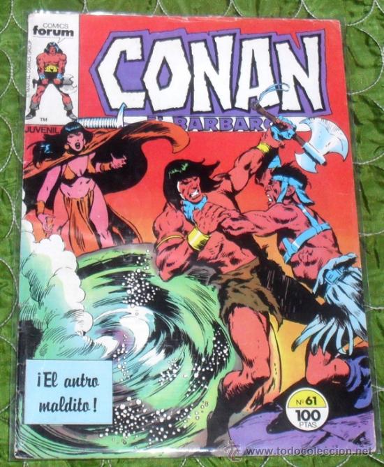 C&oacute;mics: CONAN el barbaro n&ordm; 61. COLOR. COMICS FORUM - Foto 1