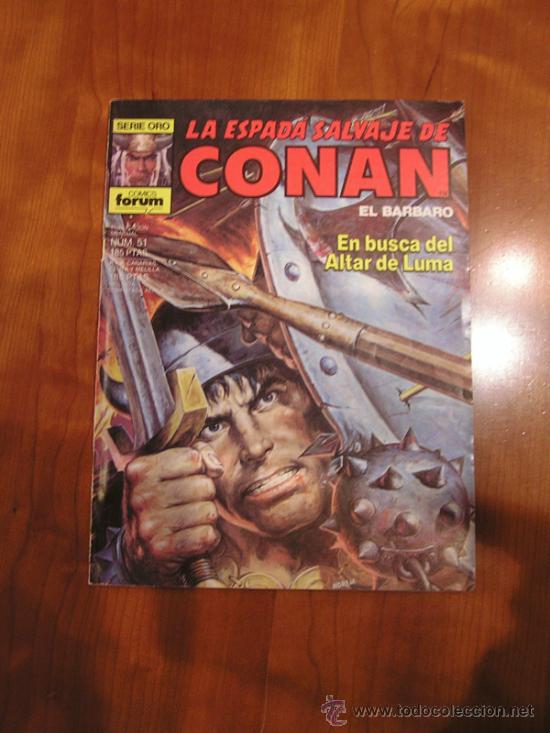 C&oacute;mics: MARVEL FORUM LA ESPADA SALVAJE DE CONAN N&ordm; 51 - Foto 1