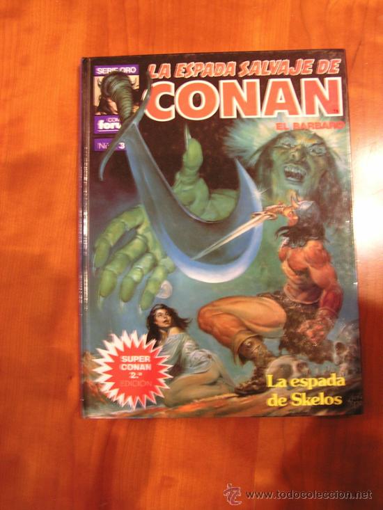 C&oacute;mics: MARVEL FORUM SERIE ORO CONAN N&ordm; 3  2&ordf; EDICI&Oacute;N - Foto 1