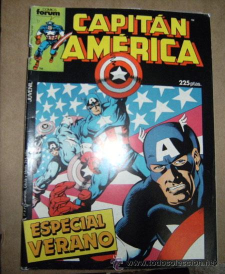 C&oacute;mics: capit&aacute;n am&eacute;rica especial verano 1987 forum - Foto 1