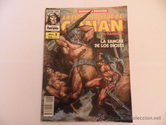 C&oacute;mics: LA ESPADA SALVAJE DE CONAN N&ordm; 3 2&ordf; EDICION FORUM - Foto 1