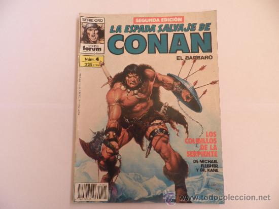 C&oacute;mics: LA ESPADA SALVAJE DE CONAN N&ordm; 4 2&ordf; EDICION FORUM - Foto 1