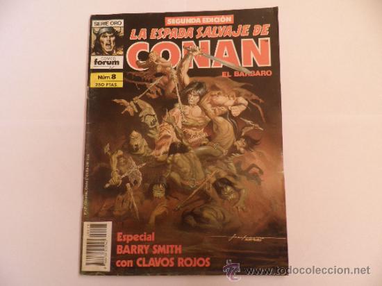 C&oacute;mics: LA ESPADA SALVAJE DE CONAN N&ordm; 8 2&ordf; EDICION FORUM - Foto 1