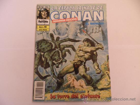 C&oacute;mics: LA ESPADA SALVAJE DE CONAN N&ordm; 11 2&ordf; EDICION FORUM - Foto 1