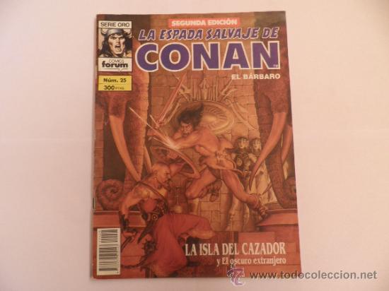 C&oacute;mics: LA ESPADA SALVAJE DE CONAN N&ordm; 25 2 &ordf; EDICION FORUM - Foto 1