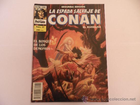 C&oacute;mics: LA ESPADA SALVAJE DE CONAN N&ordm; 32 2 &ordf; EDICION FORUM - Foto 1