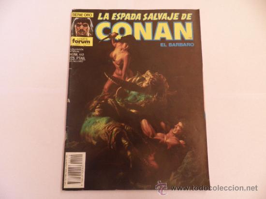 C&oacute;mics: LA ESPADA SALVAJE DE CONAN N&ordm; 112 1 &ordf; EDICION FORUM - Foto 1