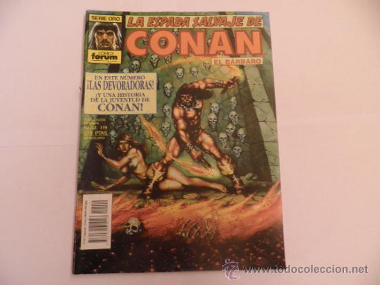 C&oacute;mics: LA ESPADA SALVAJE DE CONAN N&ordm; 119 1 &ordf; EDICION FORUM - Foto 1