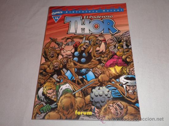 C&oacute;mics: EL PODEROSO THOR BIBLIOTECA MARVEL N&ordm; 16 FORUM - Foto 1