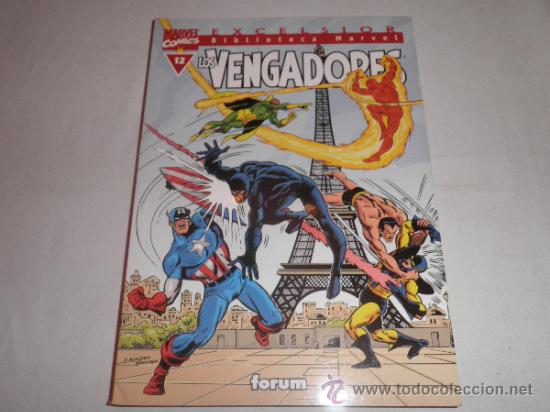 C&oacute;mics: LOS VENGADORES  ,  BIBLIOTECA MARVEL   N&ordm; 12   FORUM - Foto 1
