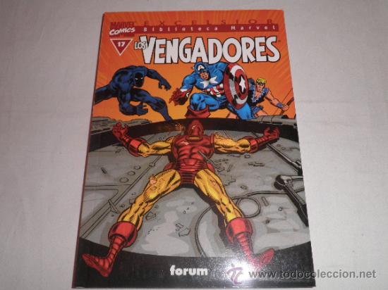 C&oacute;mics: LOS VENGADORES  ,  BIBLIOTECA MARVEL   N&ordm; 17   FORUM - Foto 1