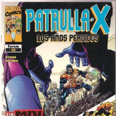 Cómics: PATRULLA X LOS AÑOS PERDIDOS Nº 10. Lote 31081060