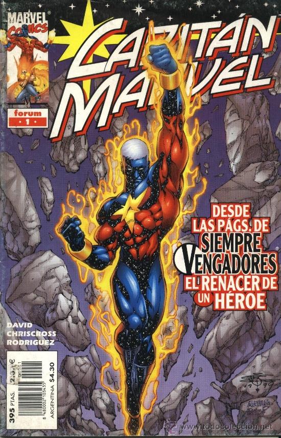 C&oacute;mics: Capit&aacute;n Marvel - n&ordm; 1 - Forum 2001 - Foto 1