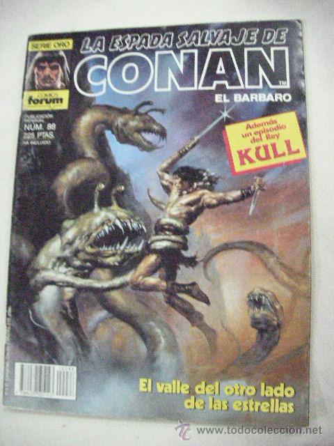 C&oacute;mics: LA ESPADA SALVAJE DE CONAN EL BARBARO N&ordm;  88 DE FORUM - Foto 1