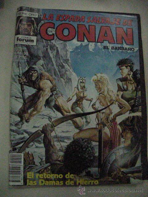 C&oacute;mics: LA ESPADA SALVAJE DE CONAN EL BARBARO N&ordm;  90 DE FORUM - Foto 1