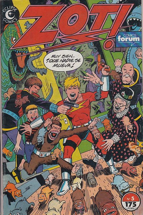 C&oacute;mics: ZOT ! # 5 (Comics Forum,1992) - LINEA ECLIPSE - SCOTT MCLOUD - Foto 1