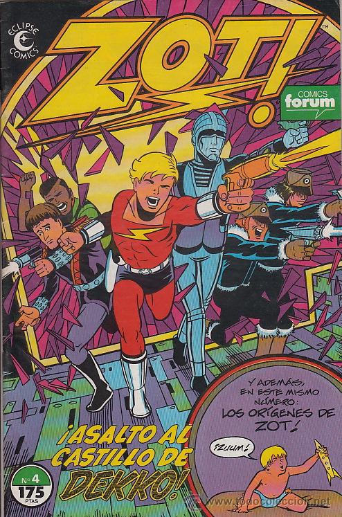 C&oacute;mics: ZOT ! # 4 (Comics Forum,1992) - LINEA ECLIPSE - SCOTT MCLOUD - Foto 1