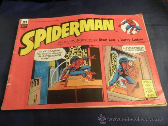 C&oacute;mics: SPIDERMAN   TIRAS DE PRENSA  N &ordm;  21 - Foto 1