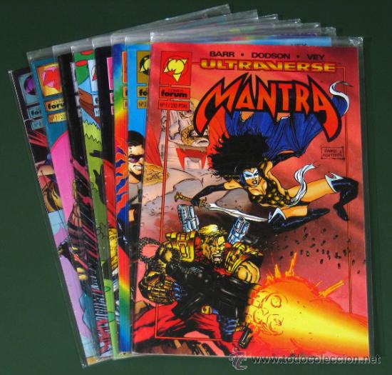 C&oacute;mics: MANTRA # 1 AL 8 - COMPLETA - (MALIBU / PLANETA) - Foto 1