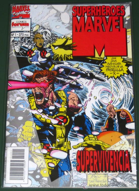 C&oacute;mics: SUPERH&Eacute;ROES MARVEL # 1 PATRULLA X (MARVEL / FORUM) - Foto 1