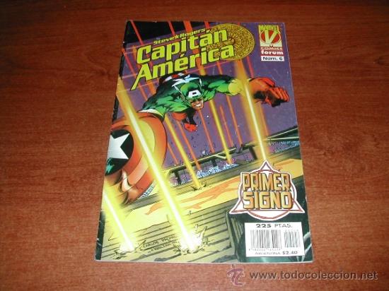 C&oacute;mics: CAPIT&Aacute;N AM&Eacute;RICA N&ordm; 6 FORUM MARVEL COMICS     - REF&ordf; (JC) - Foto 1
