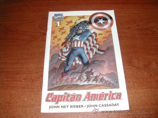C&oacute;mics: CAPIT&Aacute;N AM&Eacute;RICA N&ordm; 1 FORUM MARVEL COMICS     - REF&ordf; (JC) - Foto 1