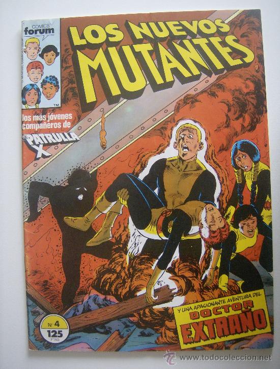 C&oacute;mics: NUEVOS MUTANTES N&ordm; 04. FORUM, 1986. - Foto 1