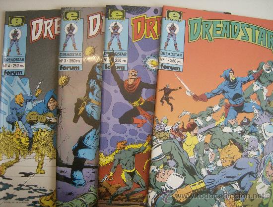 C&oacute;mics: DREADSTAR 2&ordf; ED, LOTE CON LOS N&Uacute;MEROS 1 AL 4. FORUM, 1991. - Foto 1