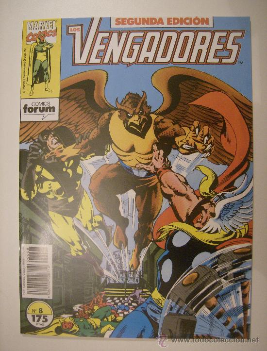 C&oacute;mics: VENGADORES 2&ordf; ED, N&ordm; 08. FORUM, 1992. - Foto 1