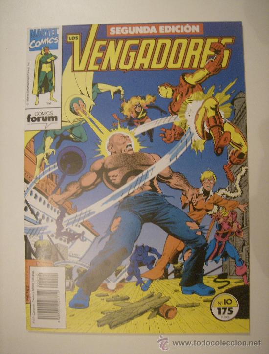 C&oacute;mics: VENGADORES 2&ordf; ED, N&ordm; 10. FORUM, 1992. - Foto 1